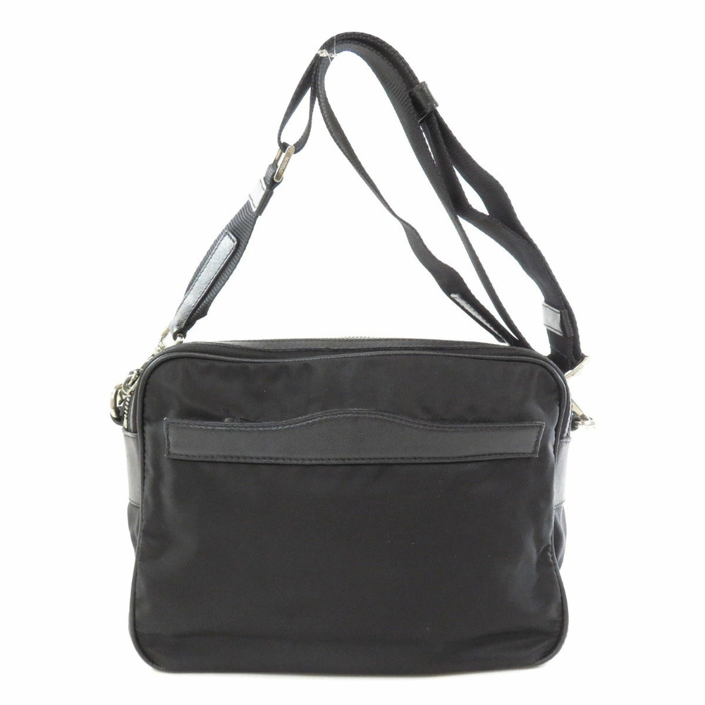 Prada logo plate Black Shoulder Crossbody bag - Picture 11 of 11